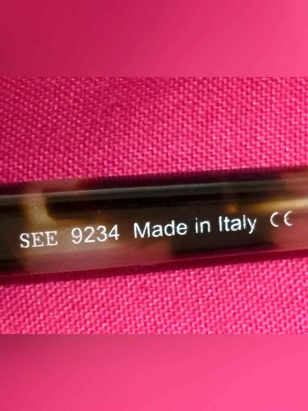 SEE Eyewear 9234 Round Tortoiseshell Sunglasses Made in Italy C643 47-21-140